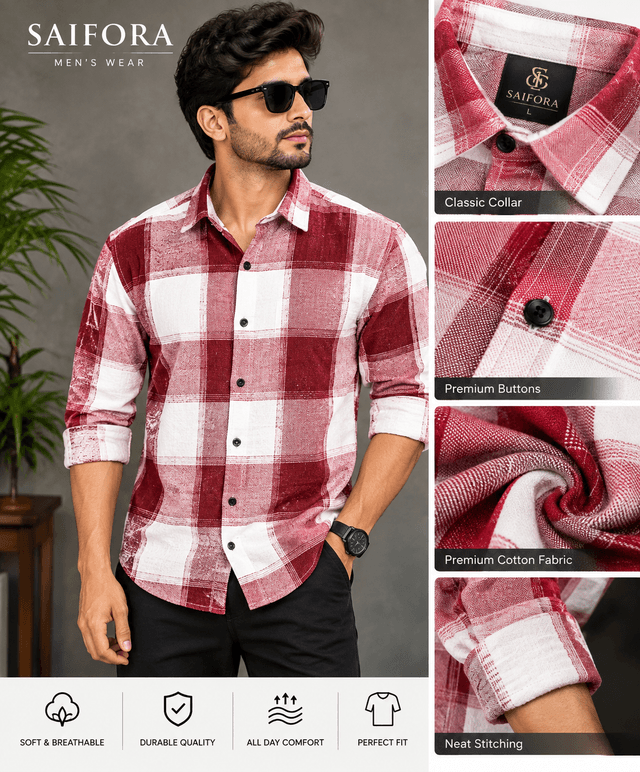 BOXY FIT SIZE SHIRT